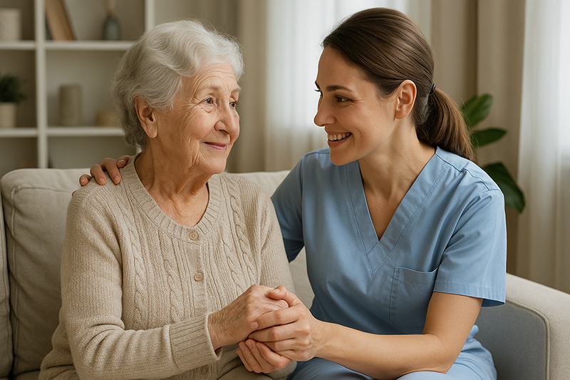 Ankara Yaşlı Bakım Evinde